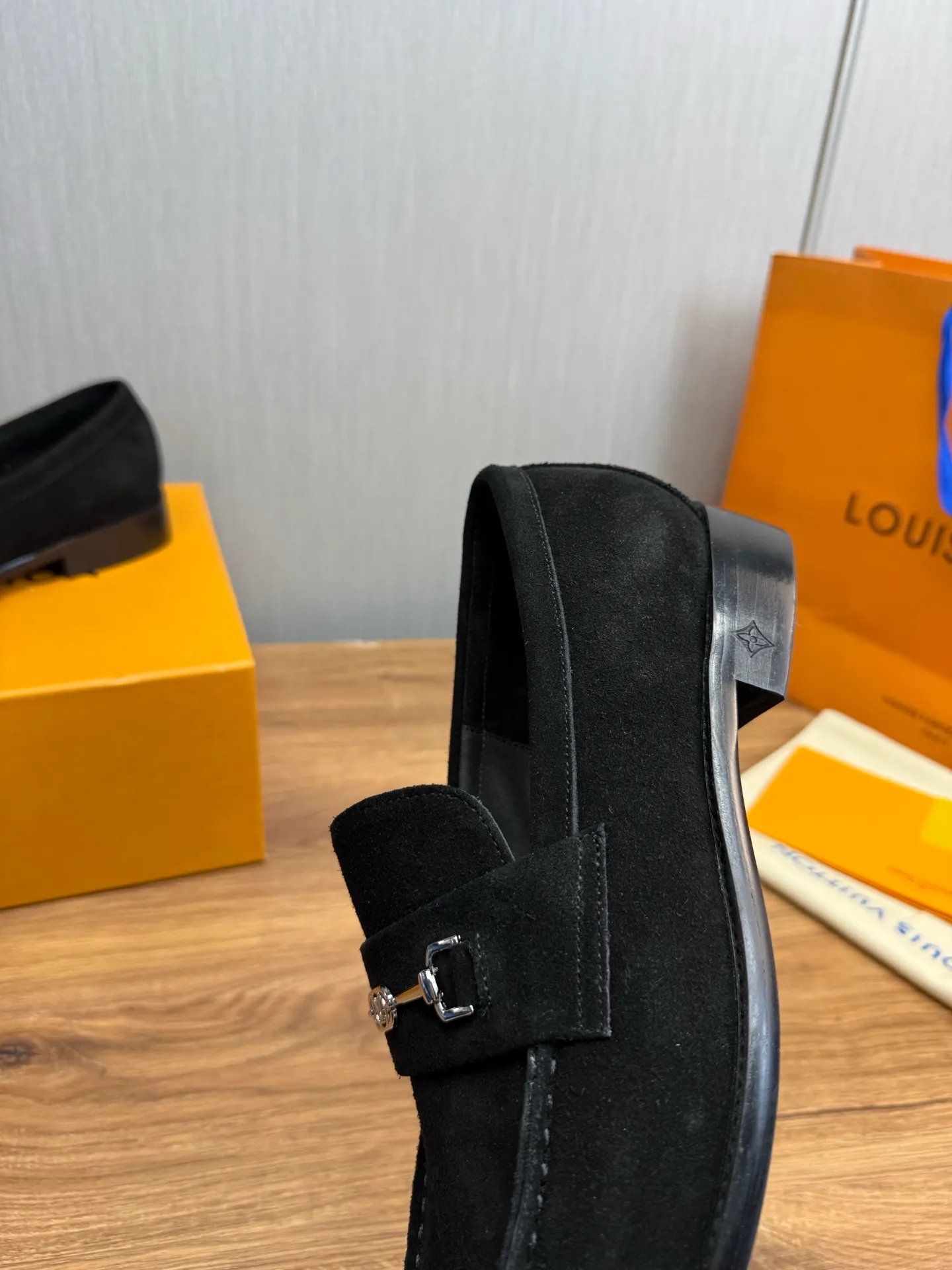 Factory 660💰 LV. Men's business casual leather shoes, all made of imported original brand leather, just to create a more comfortable wearing experience, original non-slip and wear-resistant outsole ✔️16-45 (38.45 non-returnable)